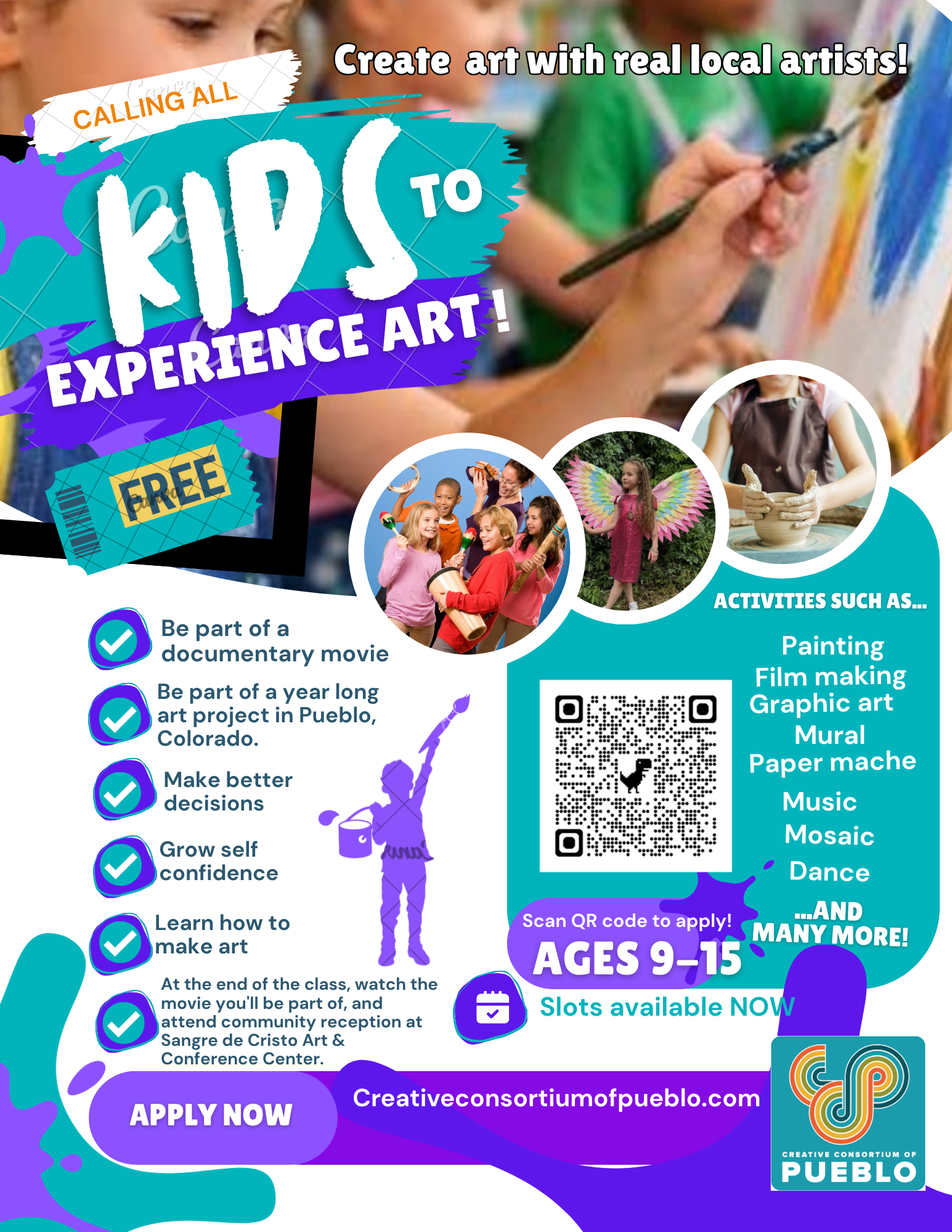 Call for youth entries