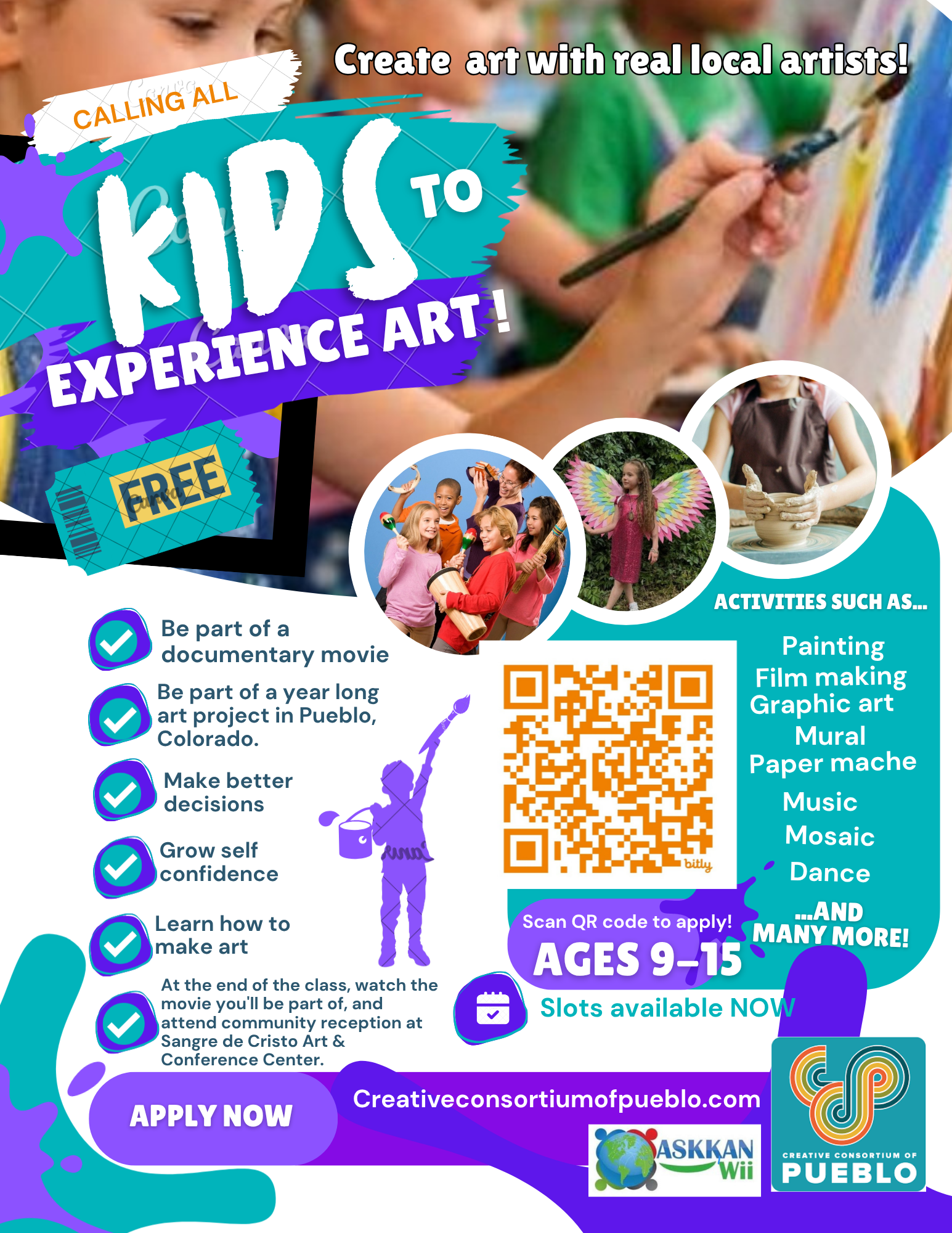 Call for youth entries!